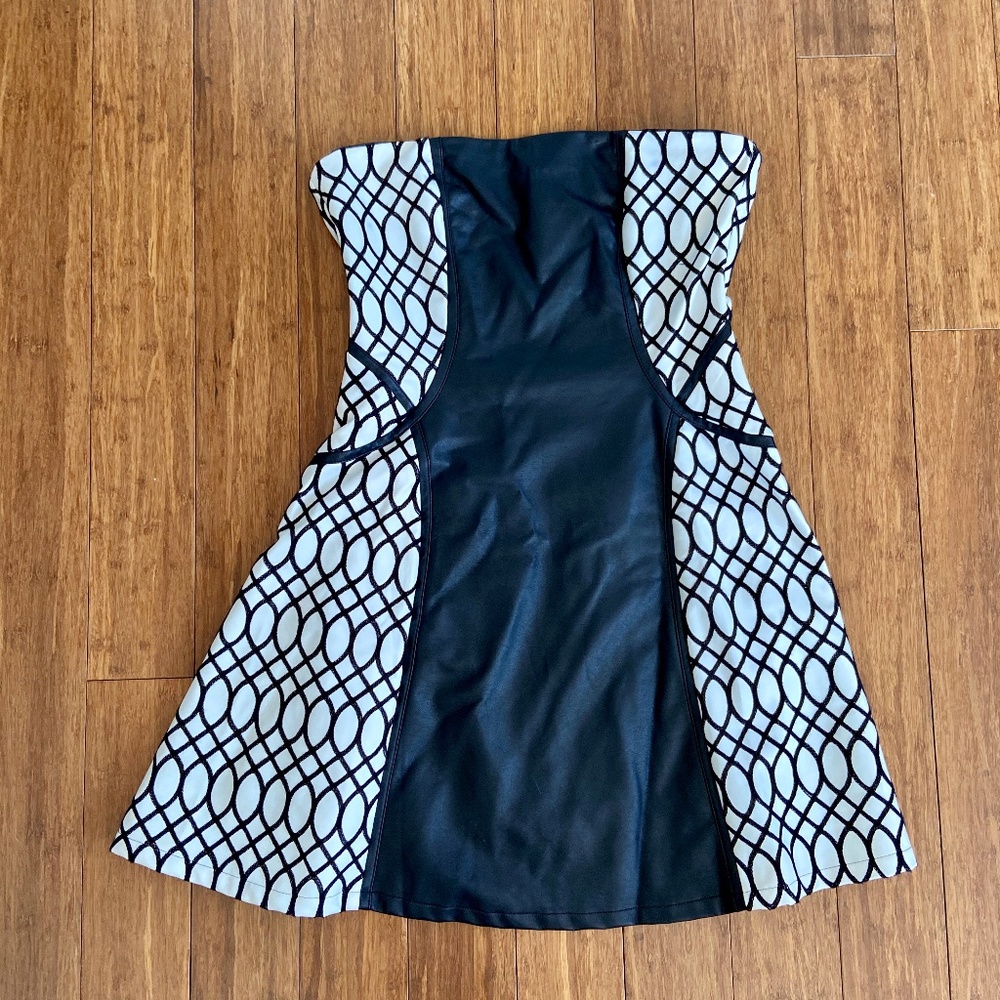 Lumier Strapless Flare Dress